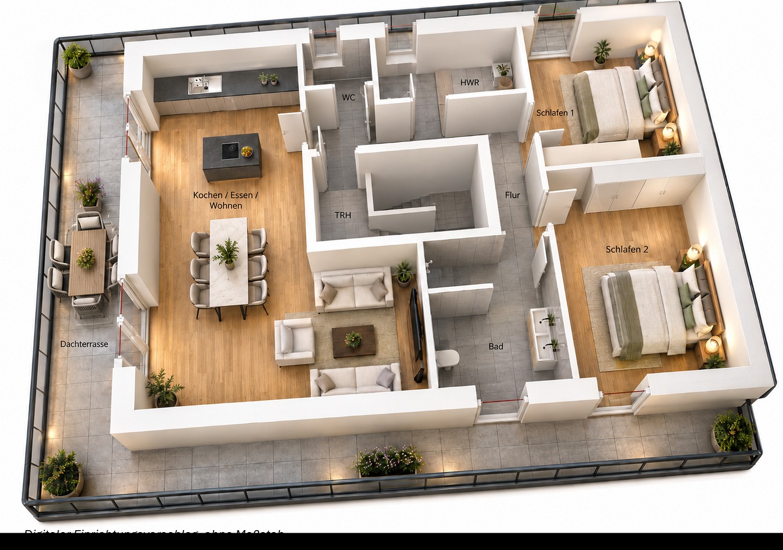 3+1, , Dolní Sasko, 119 m² - 1