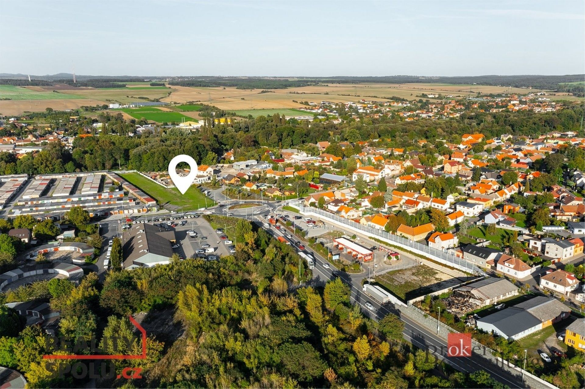 Pronájem komerční pozemek - Mělník, 6 990 m²