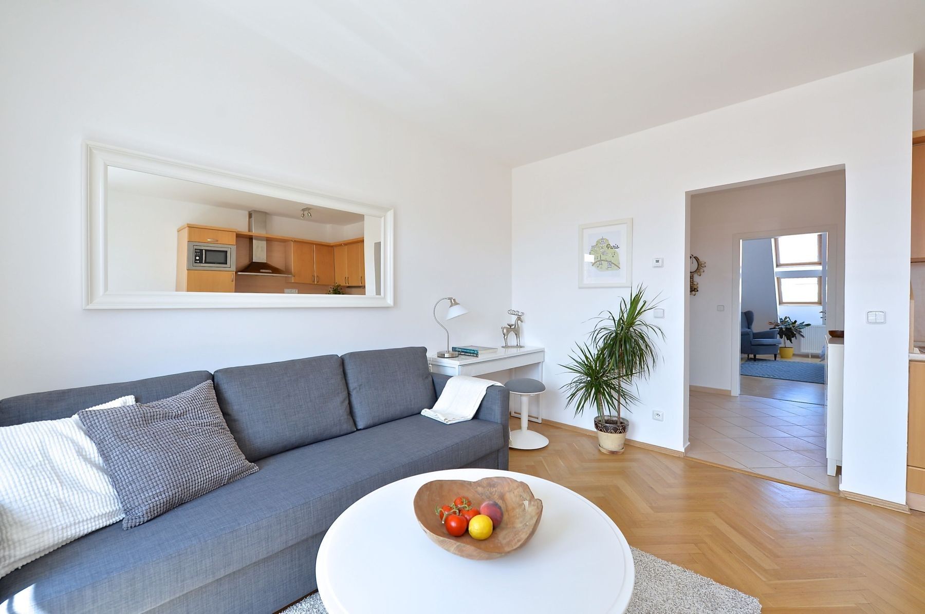 Pronájem byt 2+kk - Varšavská, Praha - Vinohrady, 57 m² - 5