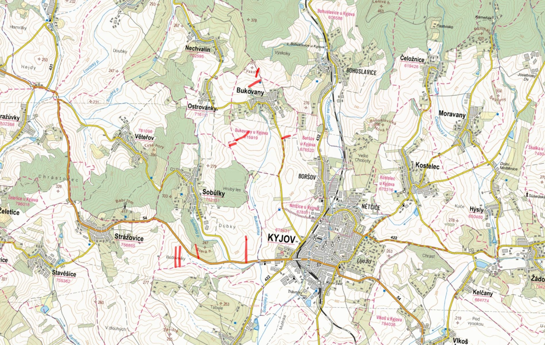 Prodej zemědělský pozemek - Bukovany - 5