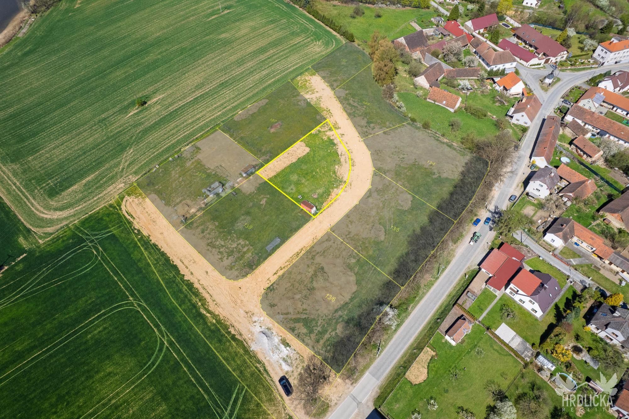 Pozemek pro bydlení · 1 219 m² · Pracejovice - 3