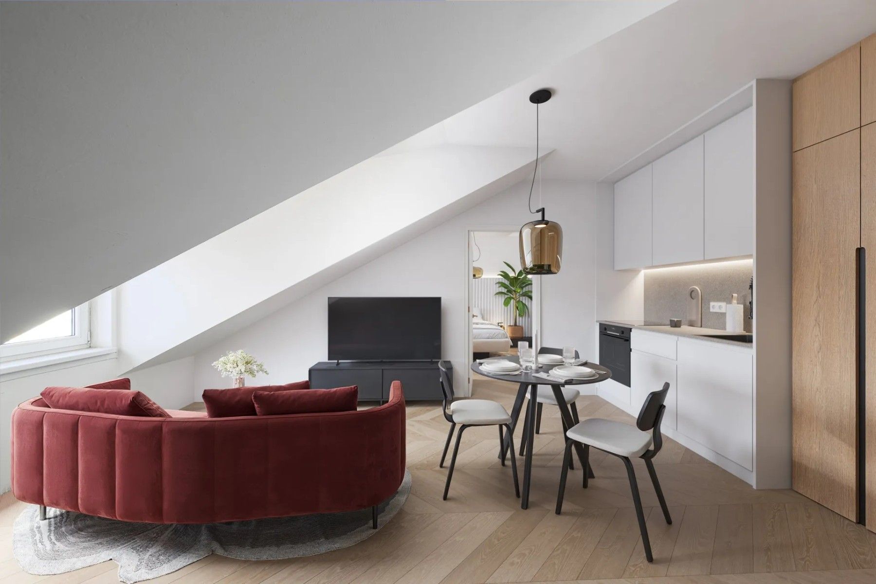 2+kk, Jeseniova, Praha - Žižkov, 67 m² - 1