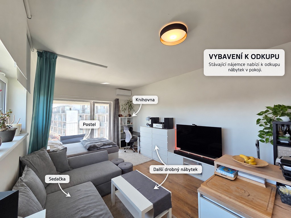 Byt 1+kk · 39,2 m² · Švýcarské nábřeží, Olomouc - Nové Sady - 4