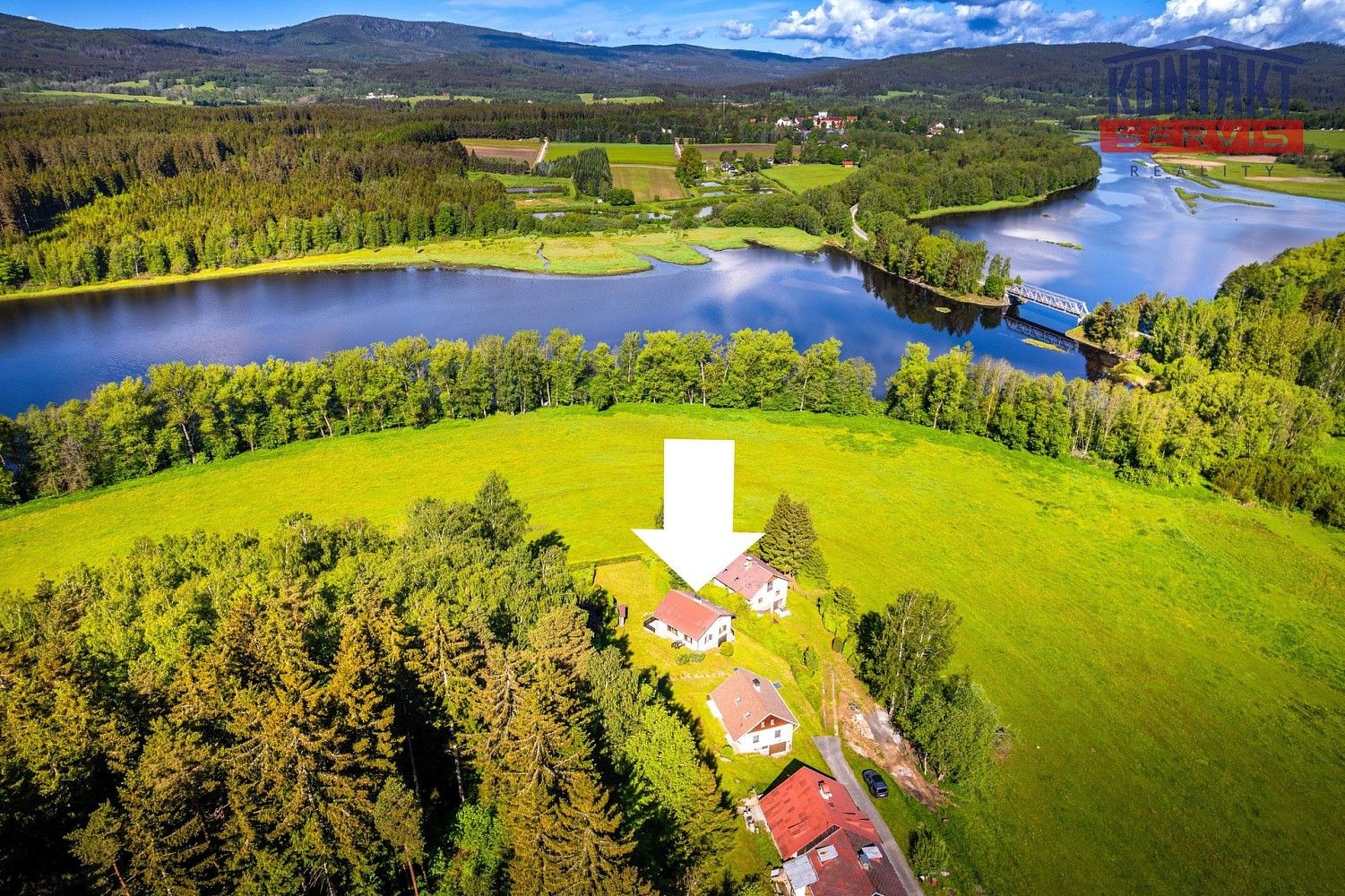 Chalupy, Horní Planá - Pernek, okres Český Krumlov, Jihočeský kraj, 100 m² - 1