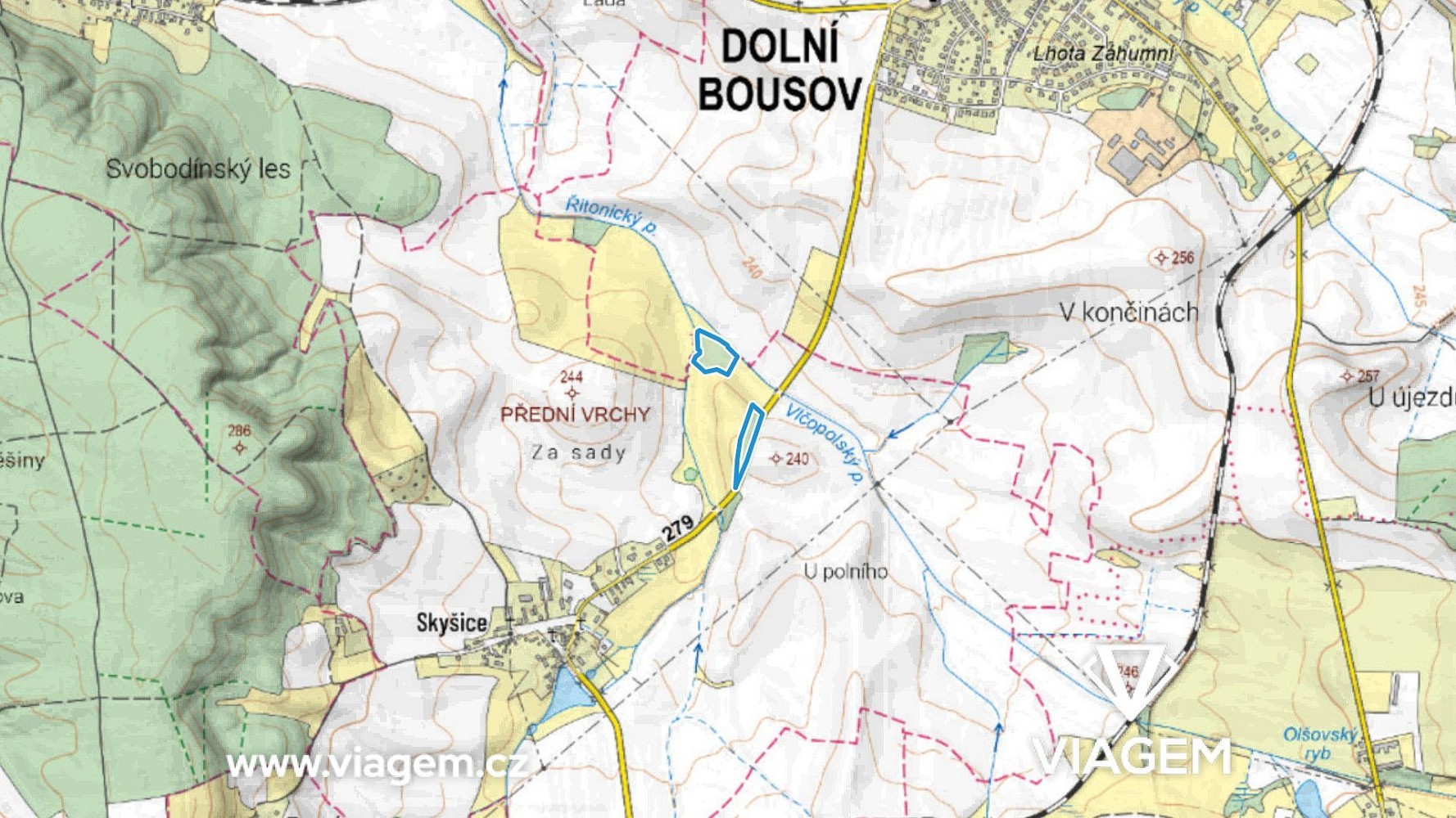 Zemědělský pozemek · Domousnice, okres Mladá Boleslav - 3