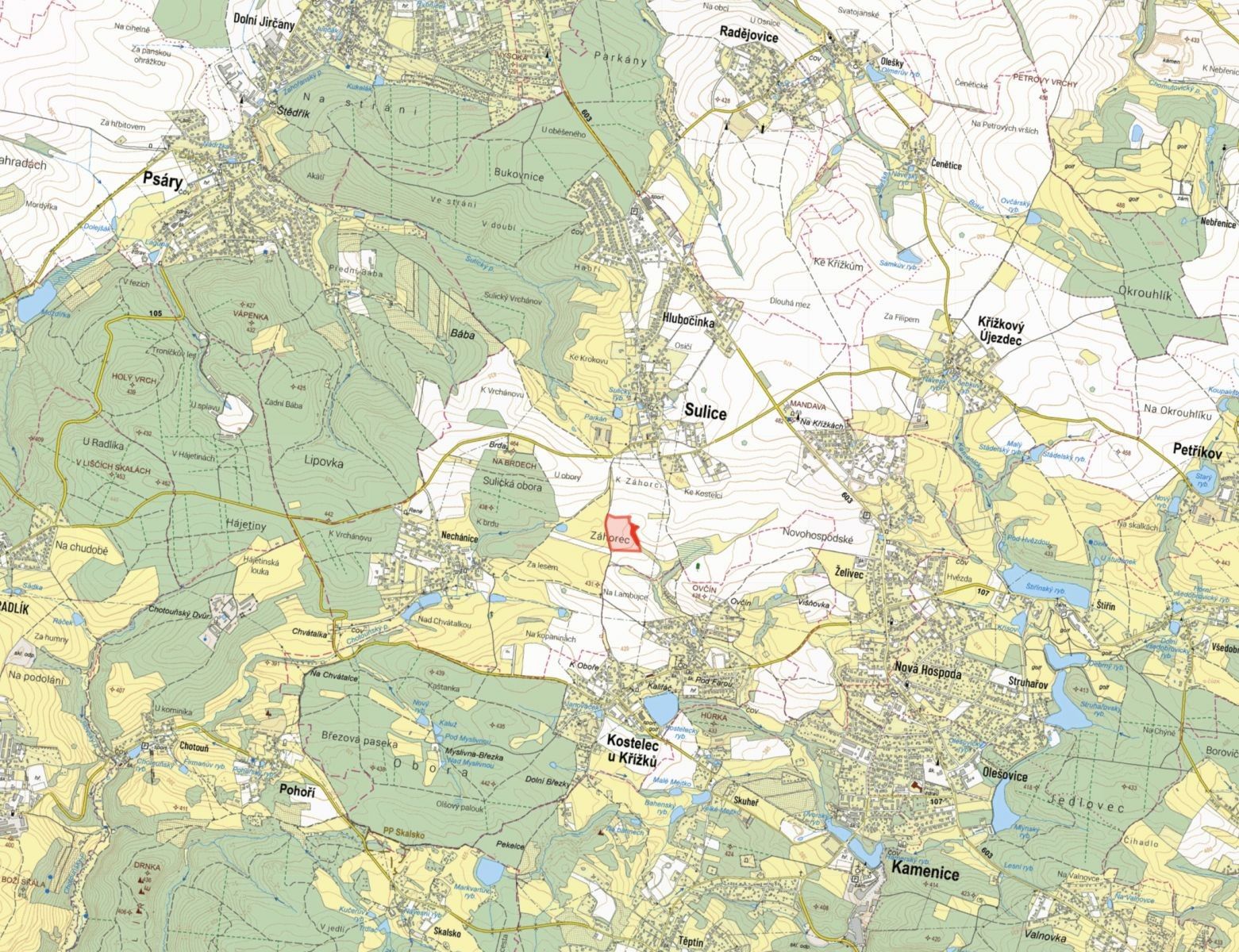 Prodej zemědělský pozemek - Sulice