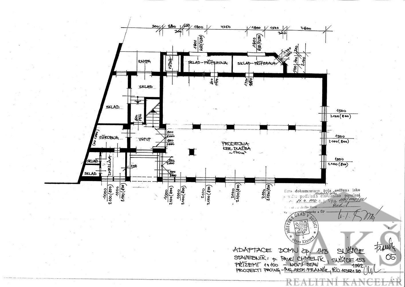 Obchodní prostory · 385 m² · Sušice - Sušice I, okres Klatovy, Plzeňský kraj - 3