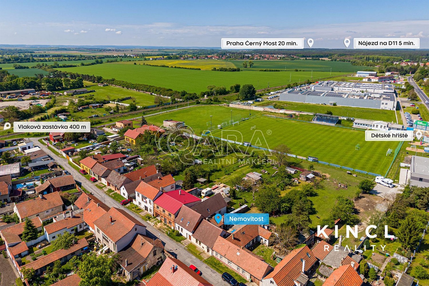 Pozemek pro bydlení · Třebízského, Sadská, okres Nymburk - 4