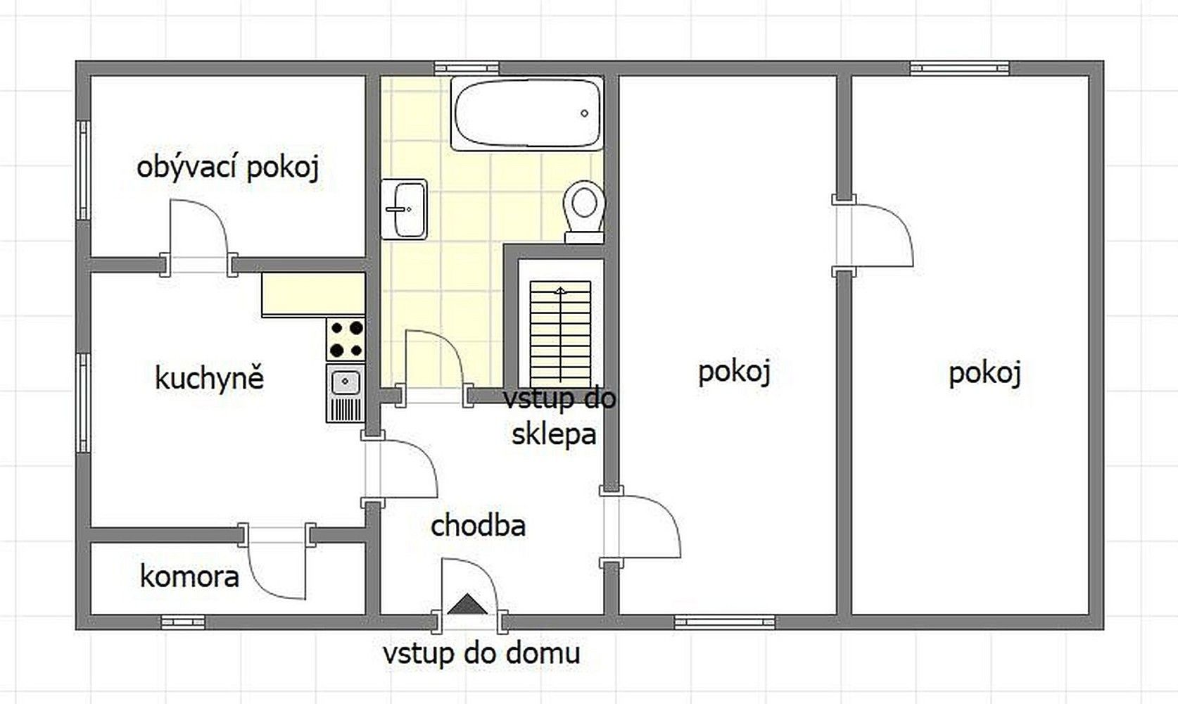 Rodinné domy, Bojkovice, 130 m² - 2