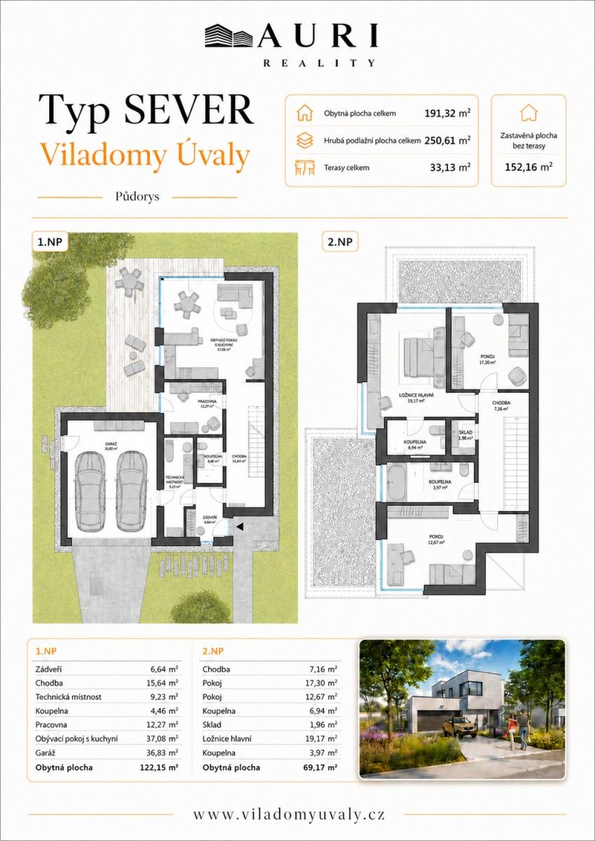Rodinné domy, Úvaly - Úvaly u Prahy, Středočeský kraj, 250 m² - 2