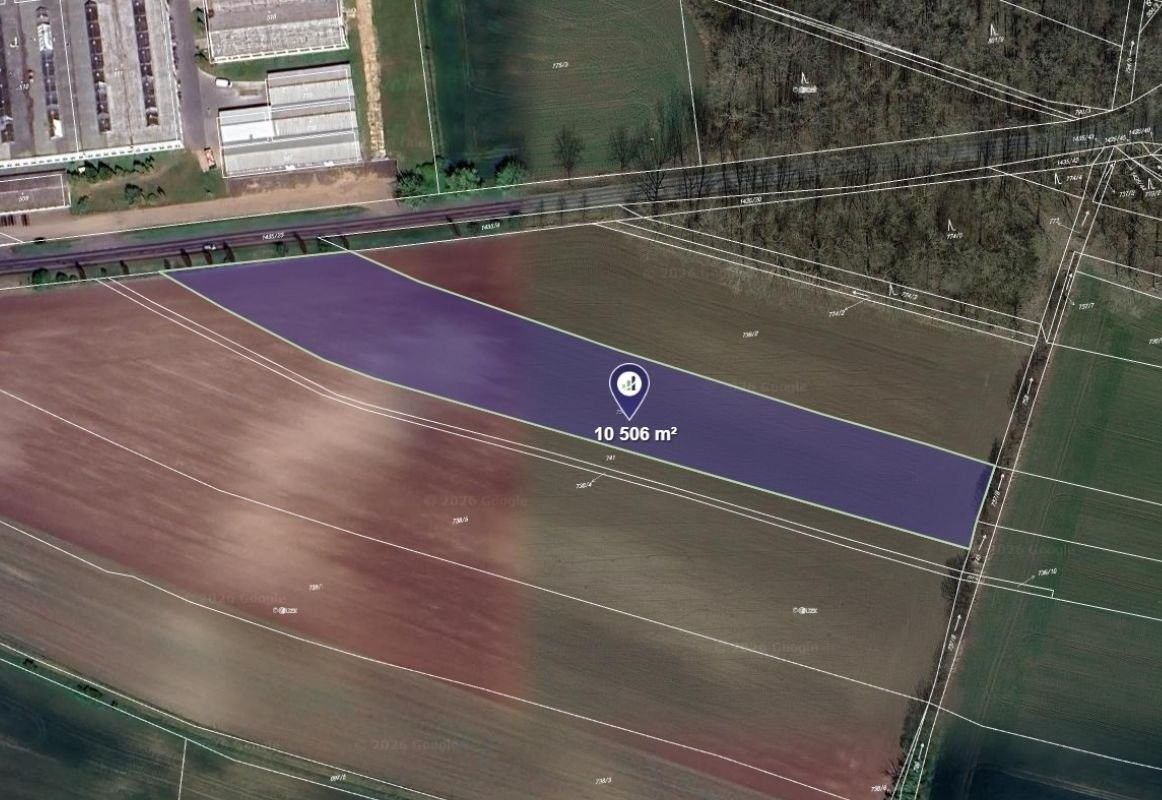 Komerční pozemky, Budyně nad Ohří, 10 506 m²