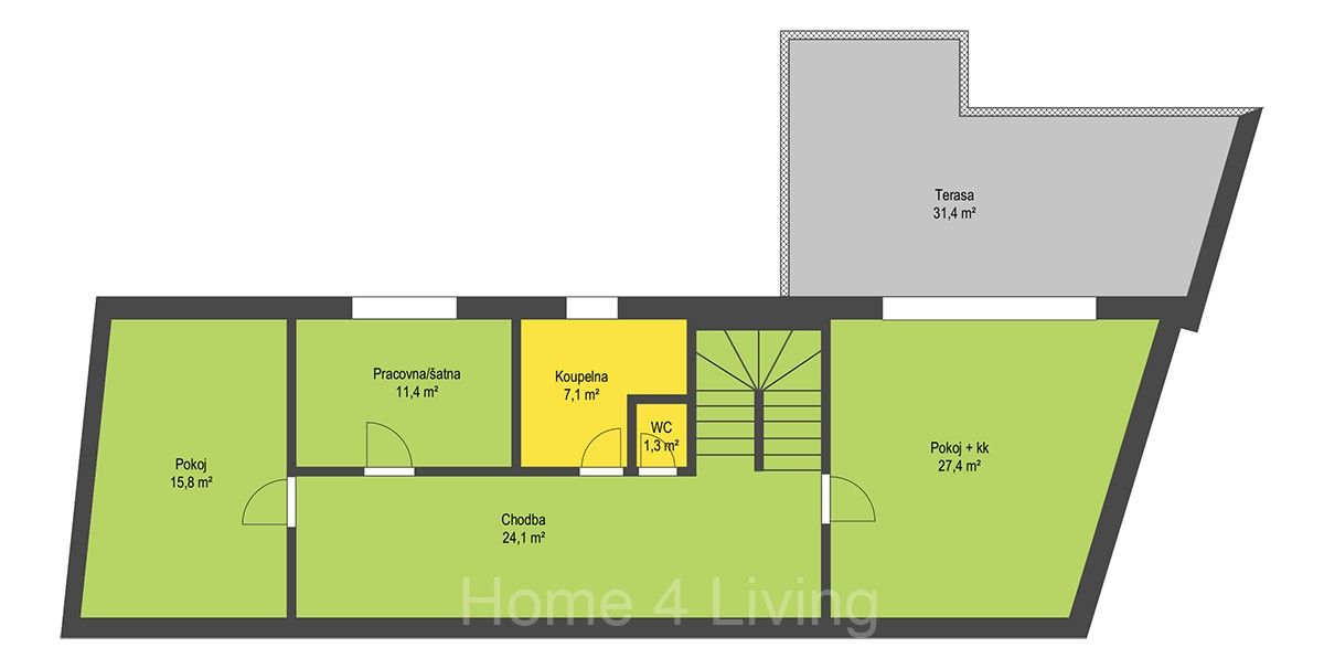 Pronájem byt 3+kk - Drnovská, Vyškov, 128 m²
