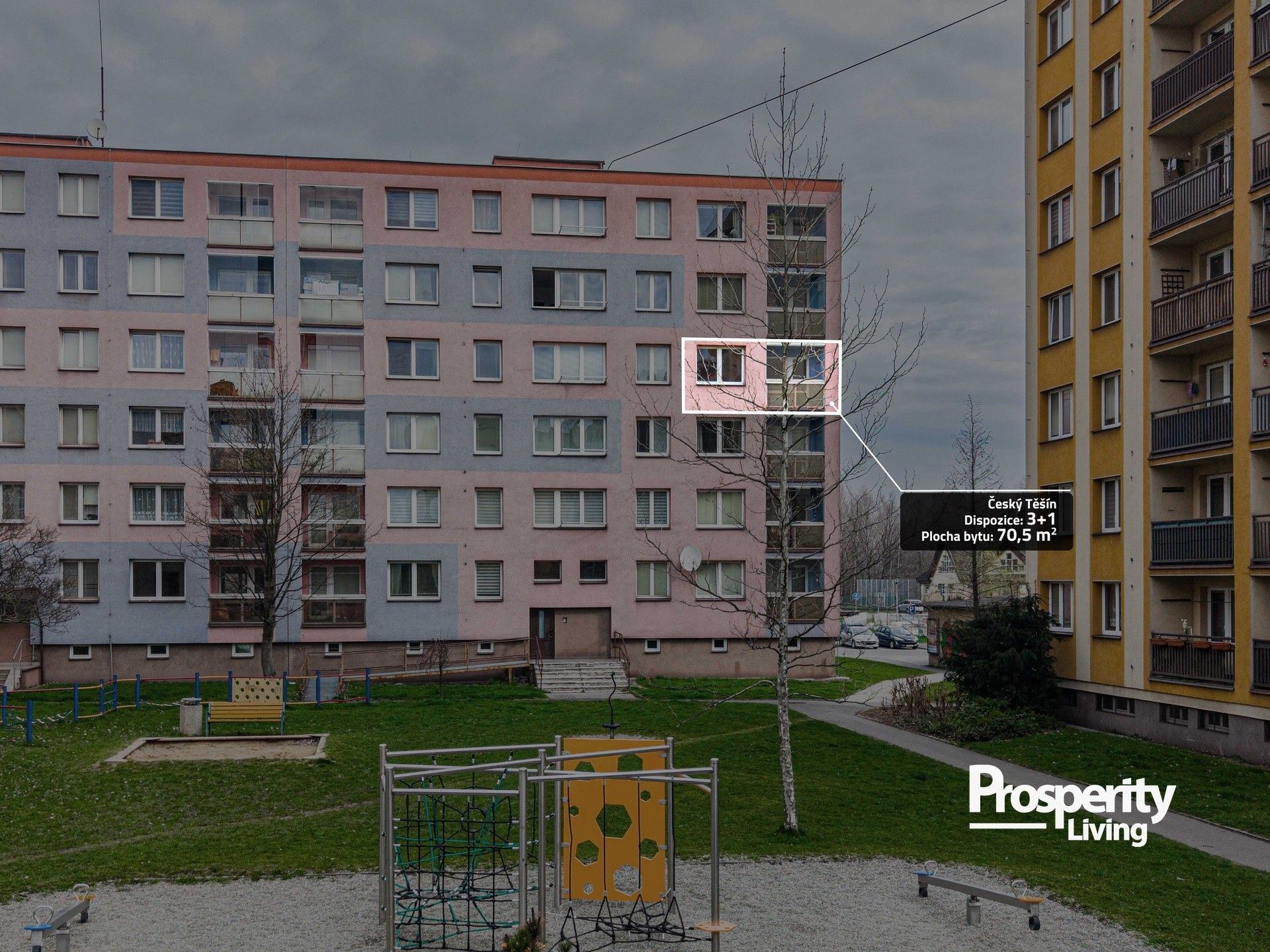 Byt 3+1 · 69 m² · Polní 1779, Český Těšín - 3