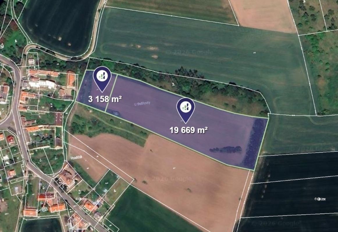 Zemědělský pozemek, 22 827 m²