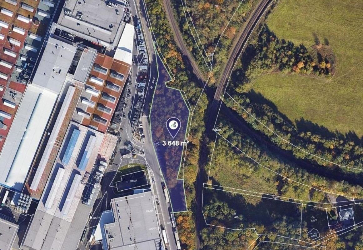 Komerční pozemky, Liberec, 3 648 m²