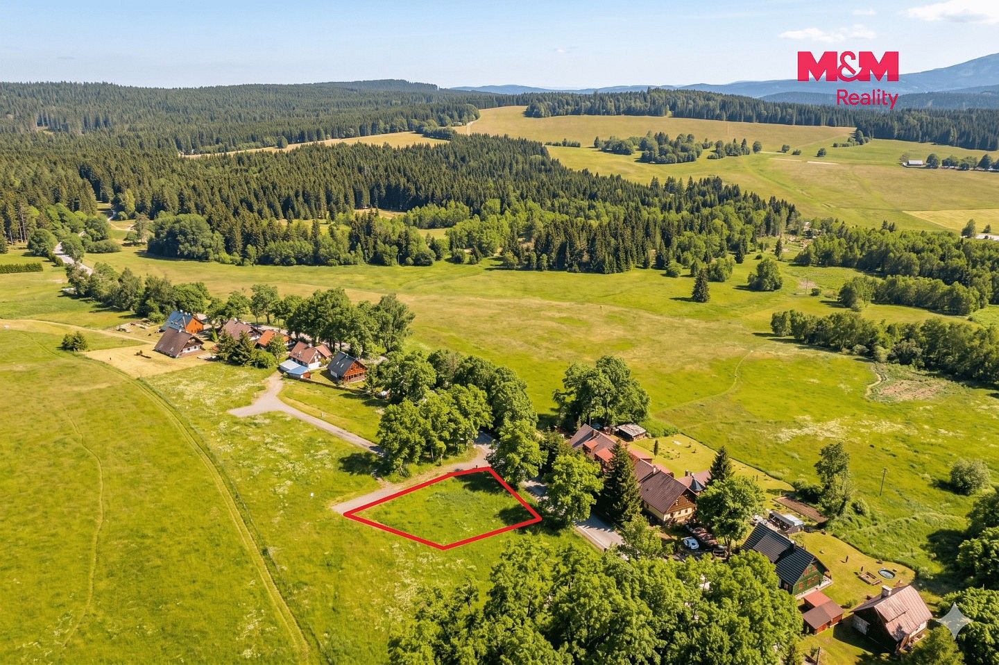 Prodej pozemek pro bydlení - Nové Hutě, okres Prachatice, Jihočeský kraj - 5