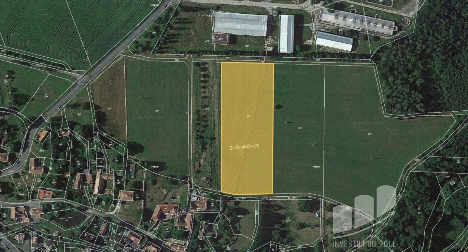 Prodej zemědělský pozemek - Runářov, Konice, 2 547 m²