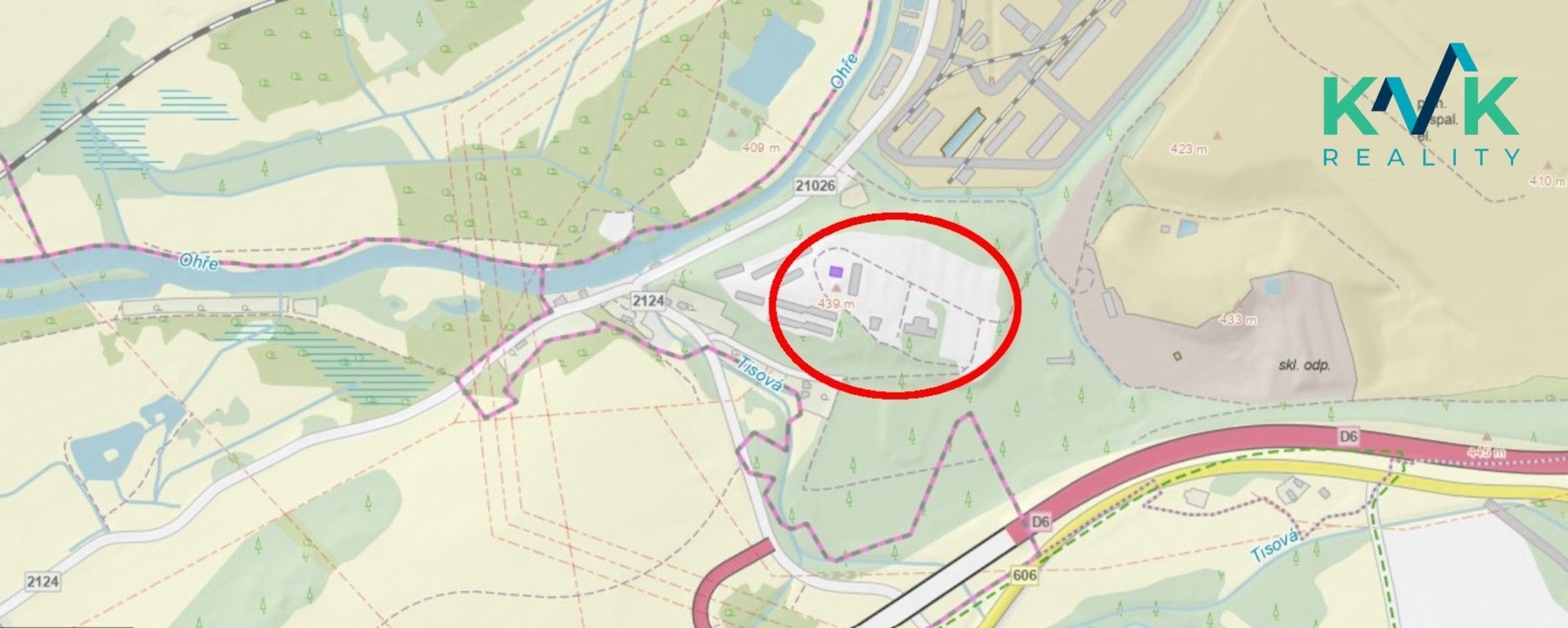 Komerční pozemky, Březová Tisová, 5 000 m² - 2