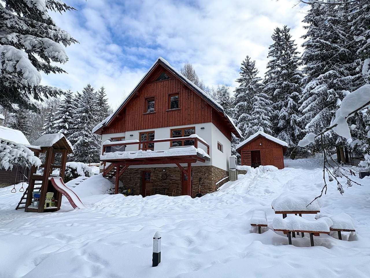 Chaty, Benecko - Horní Štěpanice, Liberecký kraj - 1