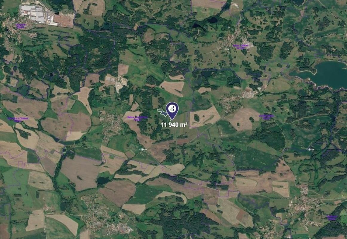 Zemědělské pozemky, Slatina, 11 940 m² - 2