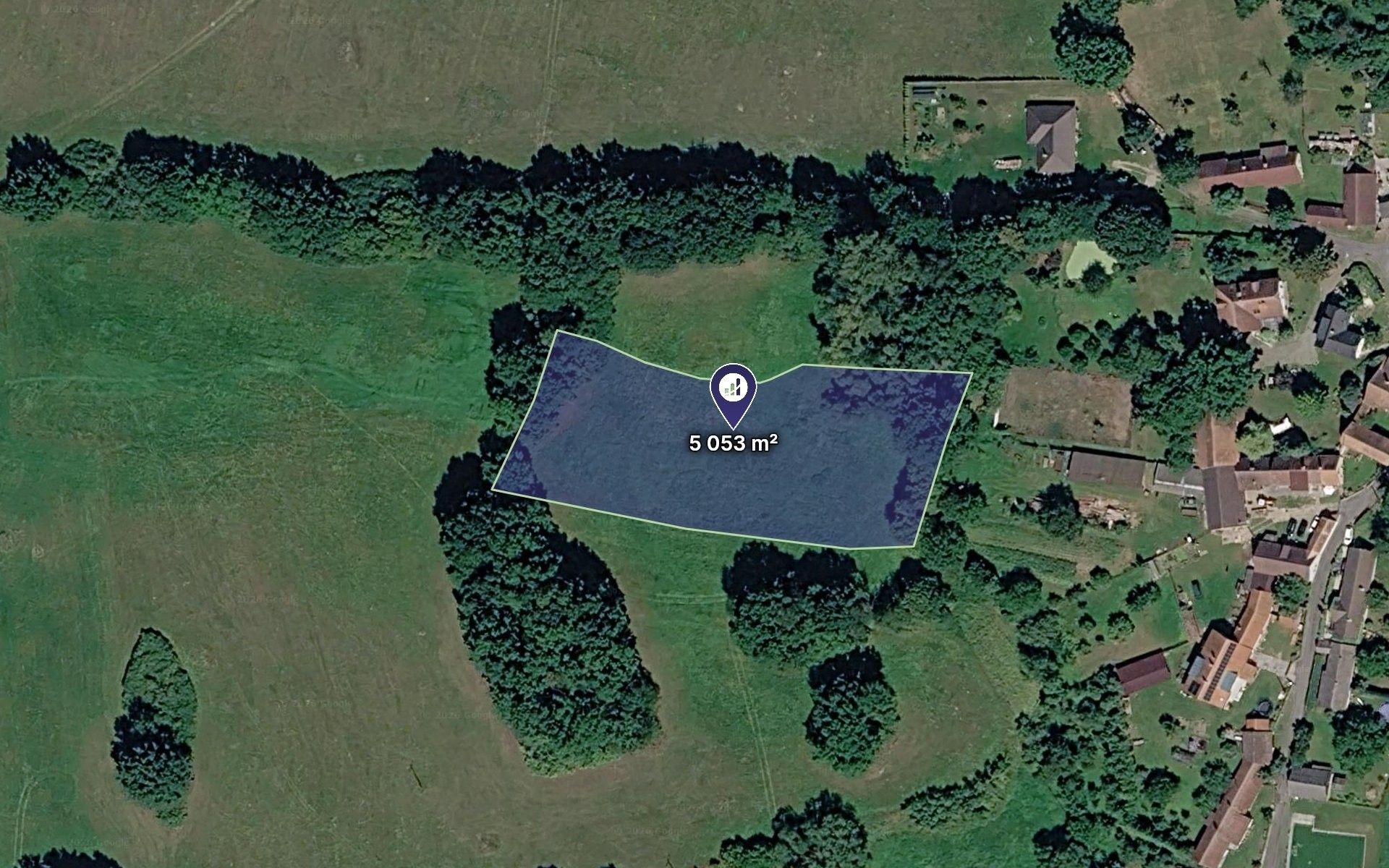 Louky, Hrejkovice, 5 053 m² - 1
