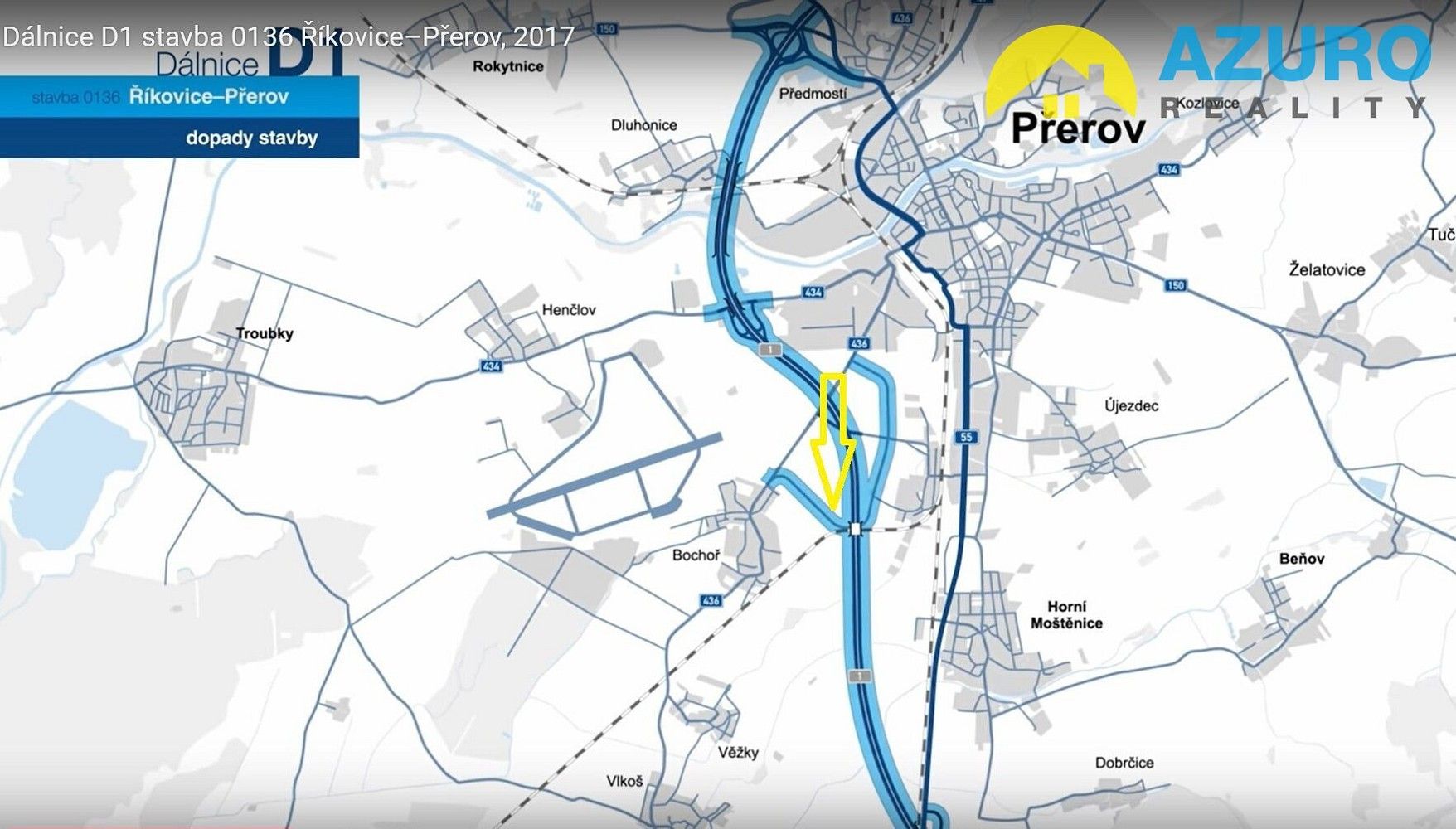 Prodej komerční pozemek - Bochoř, okres Přerov, Olomoucký kraj - 5