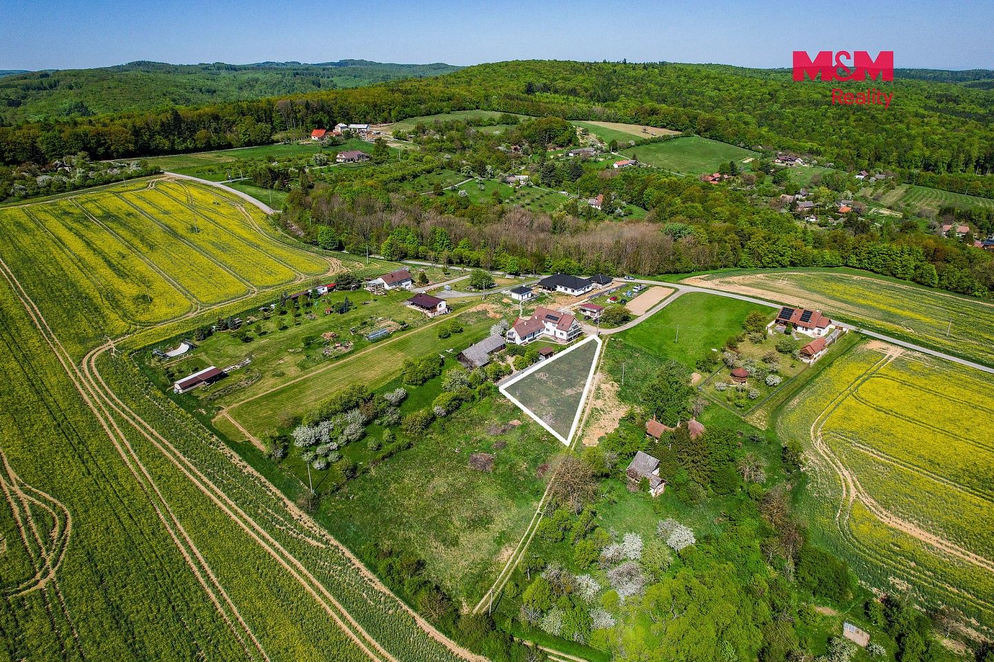 Prodej pozemek pro bydlení - Halenkovice, okres Zlín, Zlínský kraj - 5