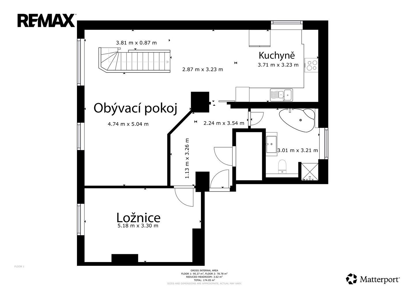 Prodej byt 4+kk - Kadaň, okres Chomutov, Ústecký kraj, 174 m² - 5