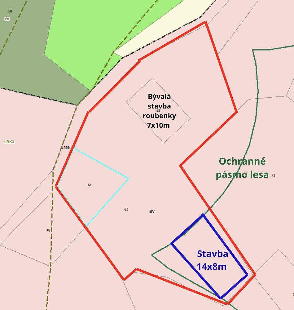 Prodej pozemek pro bydlení - Háje nad Jizerou - Rybnice, okres Semily, Liberecký kraj - 5