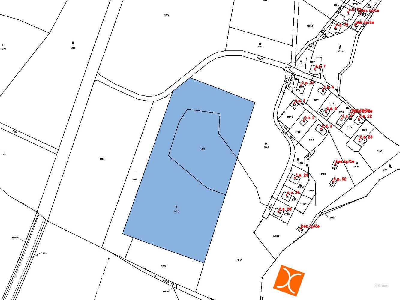 Pozemek · Polesí, okres Pelhřimov, Kraj Vysočina - 2