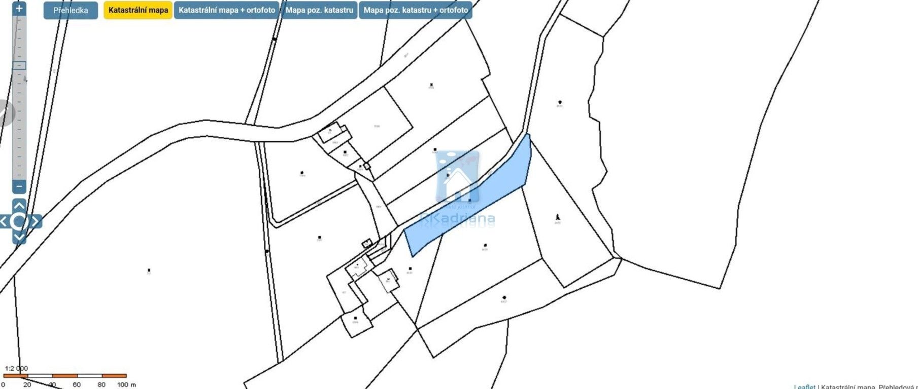 Prodej louka - Horní Vltavice, 2 m²
