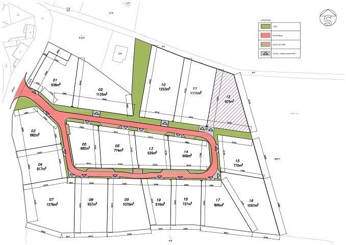 Pozemky pro bydlení, Olovnice, 925 m² - 2