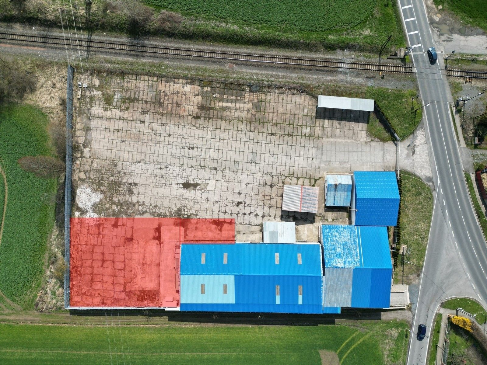 Pronájem komerční pozemek - Malé Přítočno, 620 m²