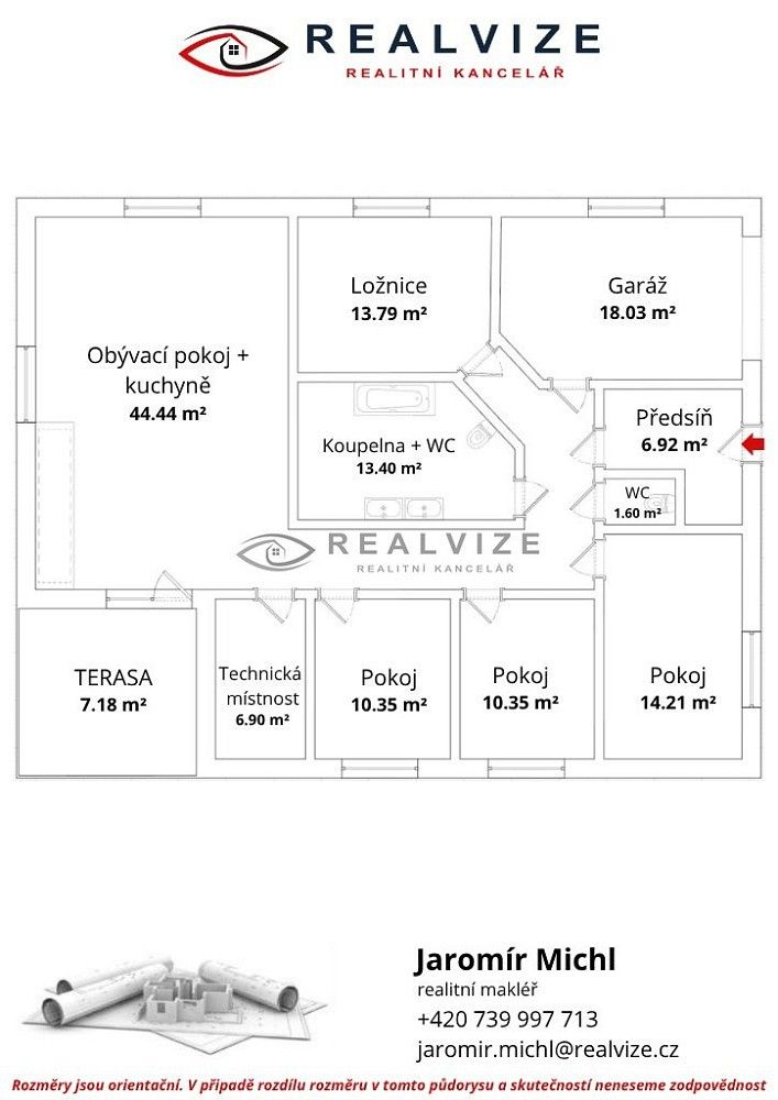Rodinný dům · 156 m² · Slavče - Dobrkovská Lhotka, okres České Budějovice, Jihočeský kraj - 4