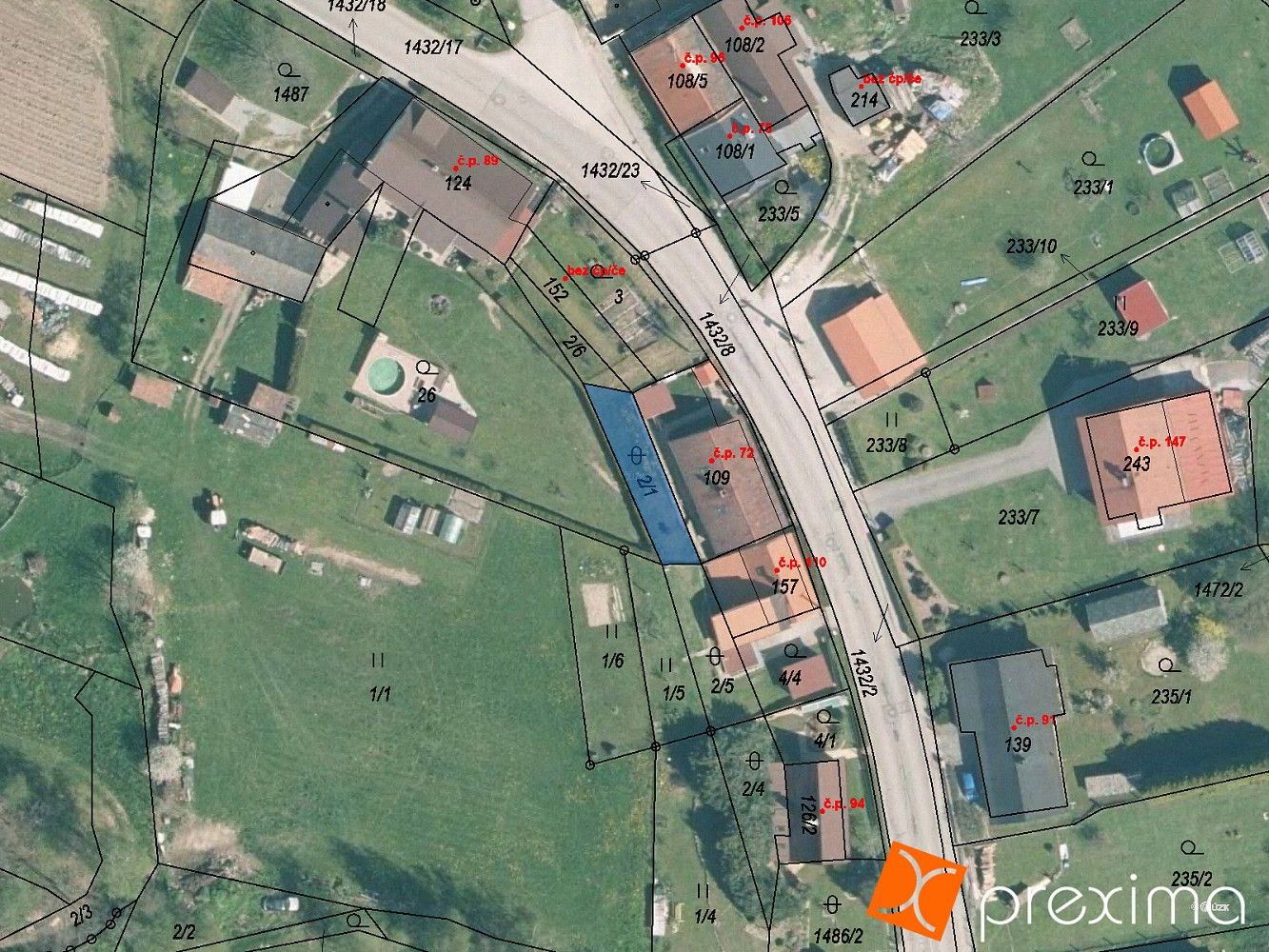 Pozemek pro bydlení, 102 m²