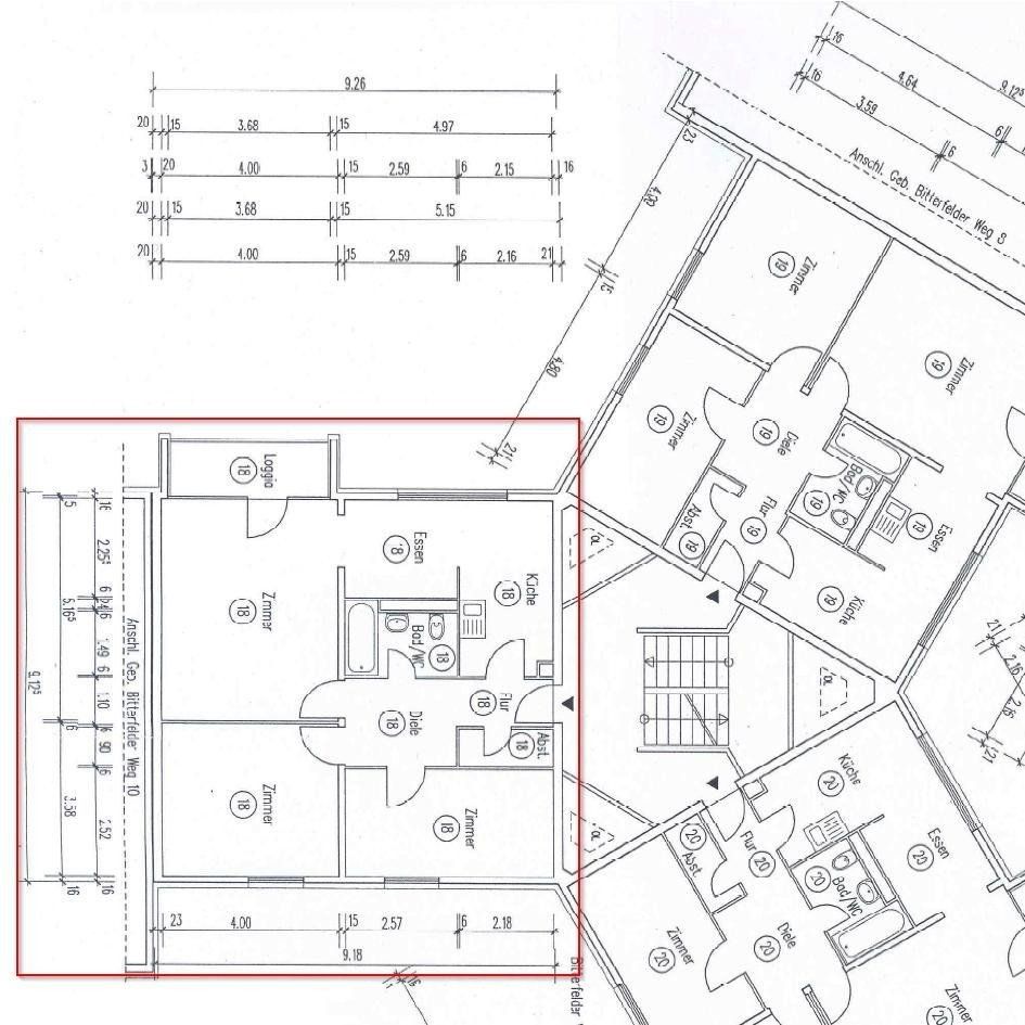 3+kk, Mannheim Vogelstang Baden-Württemberg 68309, 78 m² - 1