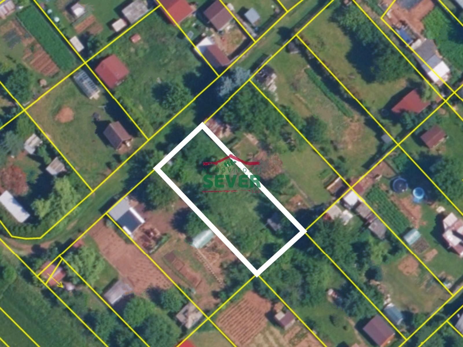 Prodej zahrada - Tovární, Kryry, 390 m² - 5