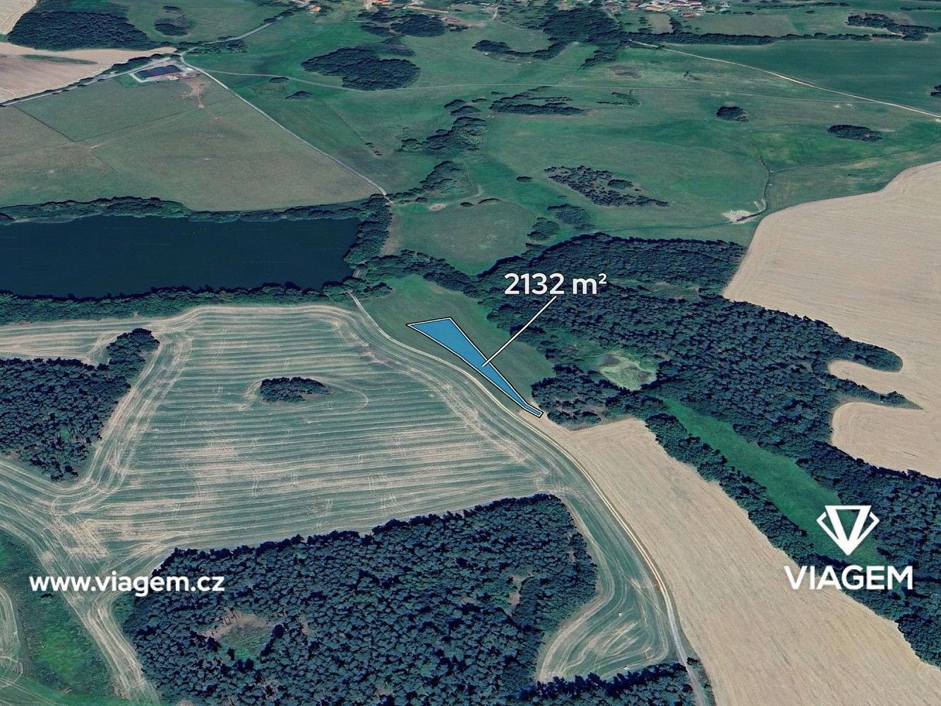 Zemědělský pozemek, 1 658 m²