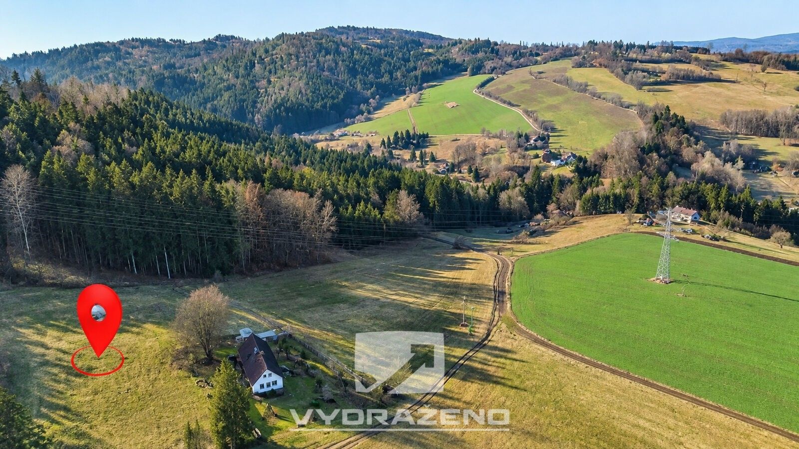 Prodej zemědělský pozemek - Hořensko, Slaná, 3 520 m² - 5