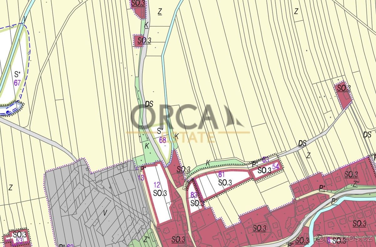 Pozemky pro bydlení, Dolní Lhota u Luhačovic, 763 23