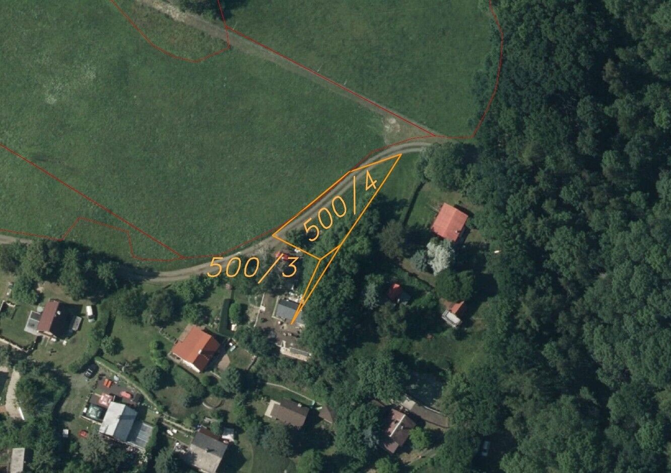 Prodej louka - Třebívlice Skalice, 343 m² - 5