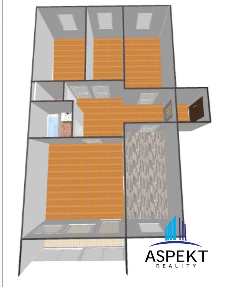 4+1, Mazurská, Praha 8 - Troja, 84 m² - 2