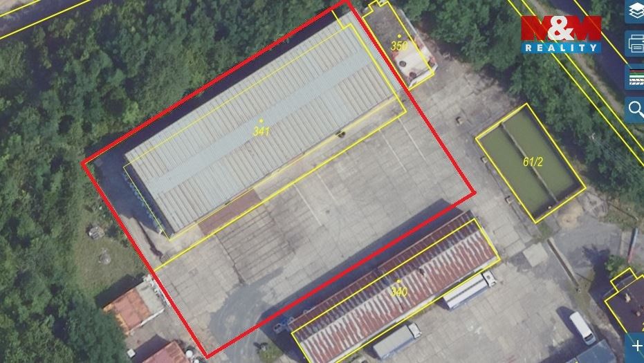 Pronájem sklad - K Cihelně, Veleň, 765 m²