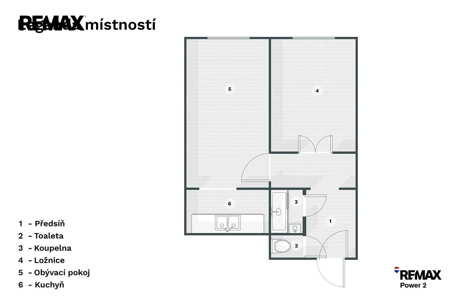 Prodej byt 2+kk - Březnice, okres Příbram, Středočeský kraj, 44 m² - 5