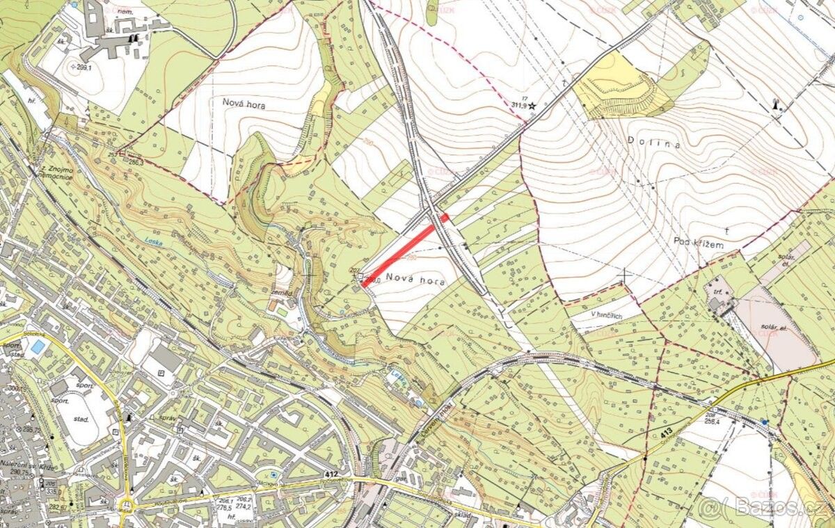 Prodej pozemek pro bydlení - Znojmo, 669 02