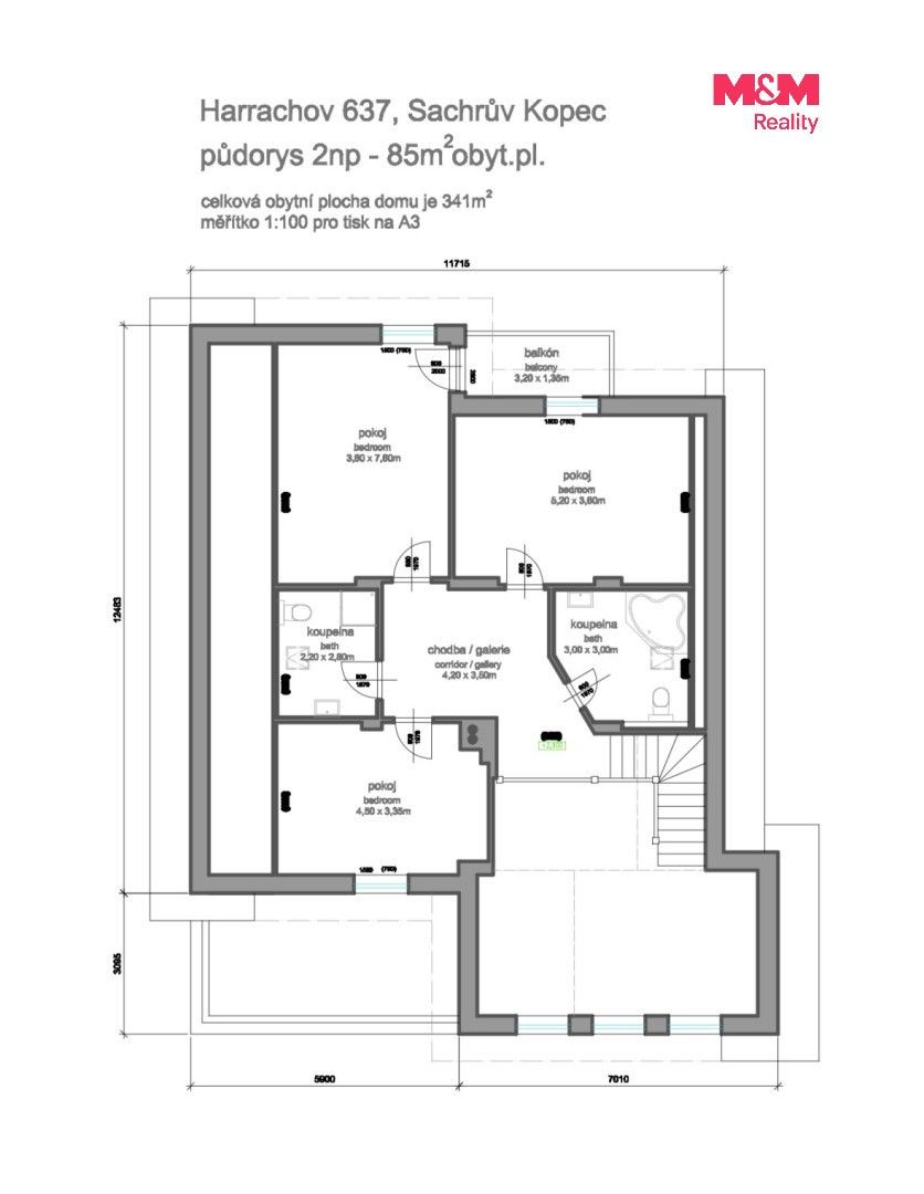 Prodej ubytovací zařízení - Harrachov, 341 m² - 5