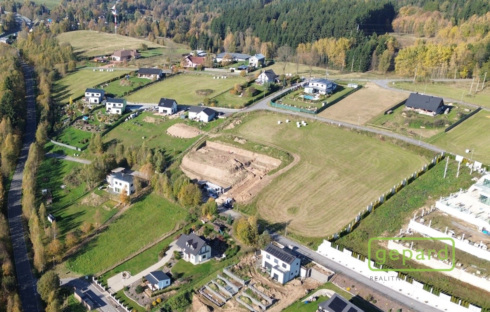 Prodej pozemek pro bydlení - Jeřmanice, 2 394 m² - 5