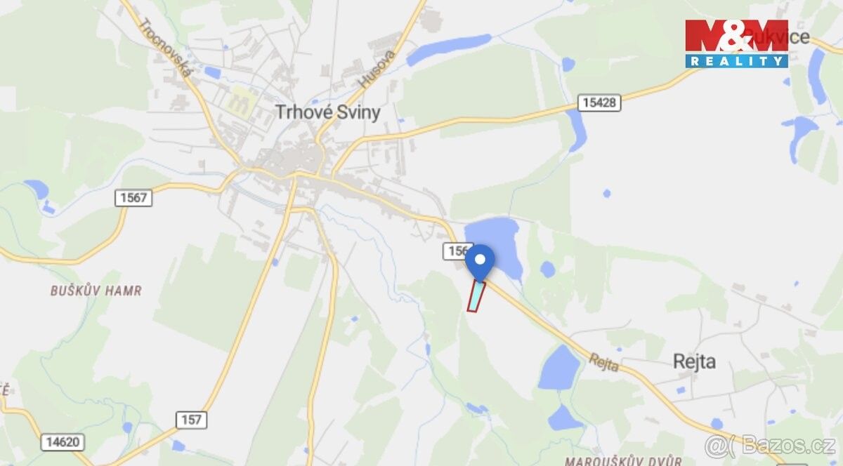 Prodej pozemek pro bydlení - Trhové Sviny, 374 01