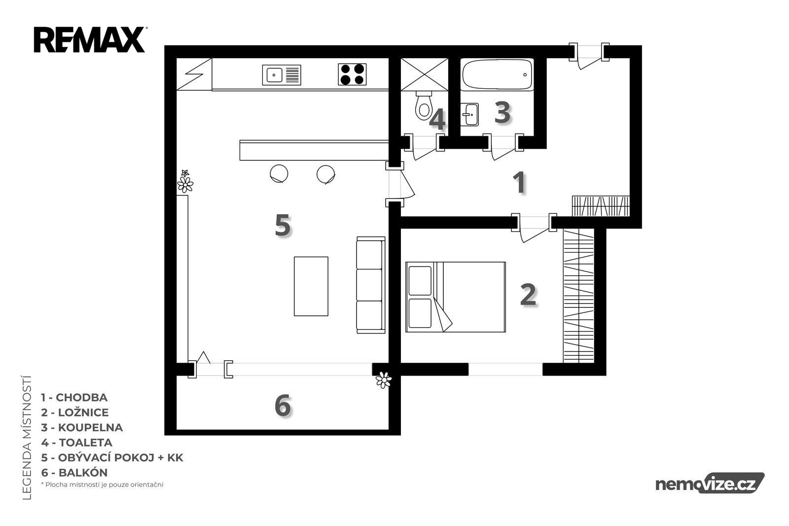 Byt 1+1 · 43 m² · Písecké předměstí 1344, Milevsko - 4