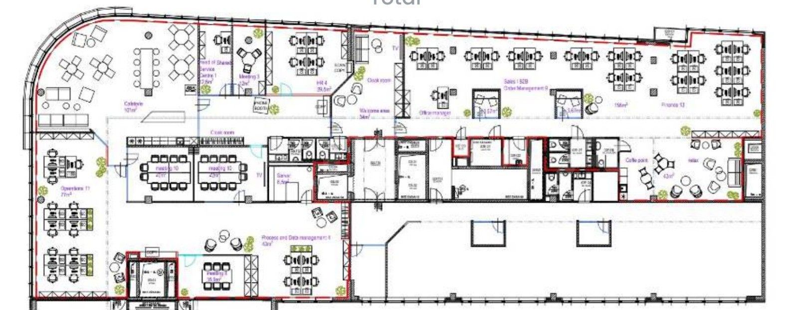 Kancelář · 1 180 m² · Plzeňská, Praha - 3